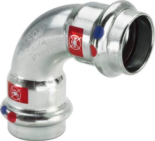 Łuk 90° ze stali ocynk 22 mm Prestabo 1116LF