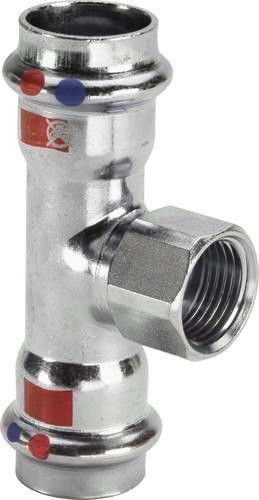 Trójnik z SC-Contur, labs-frei (odtłuszczone) ze stali ocynk 42 mm x 1/2" x 42 mm GW Prestabo 1117.2LF