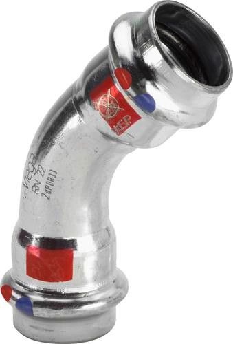 Łuk 45° ze stali niestopowej ocynk 42 mm Prestabo 1126LF
