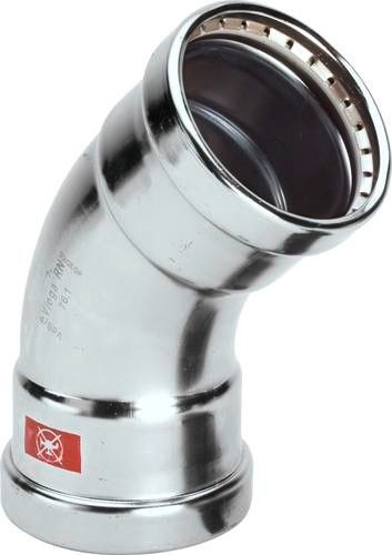 Łuk 45° ze stali ocynkowanej 76,1 mm Prestabo 1126XLLF