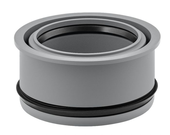 Redukcja wewnętrzna HTplus HTR PP 160 / 110 mm szara