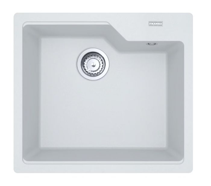 Zlewozmywak 1-komorowy bez ociekacza minimalna szerokość szafek 60 cm FRANKE Urban UBG 610-50 GSC 560 x 500 mm | 1140687258