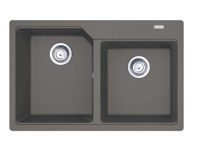 Zlewozmywak 2-komorowy bez ociekacza FRANKE Urban UBG 620-36-33 780 x 200 mm | 1140687310