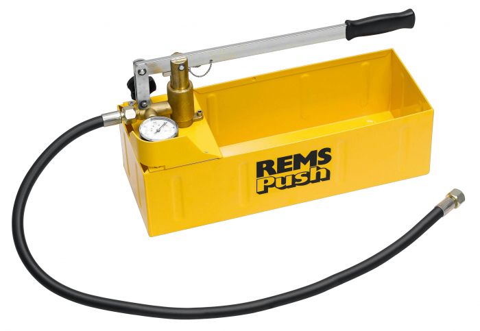 Pompa kontrolna ręczna z manometrem REMS Push