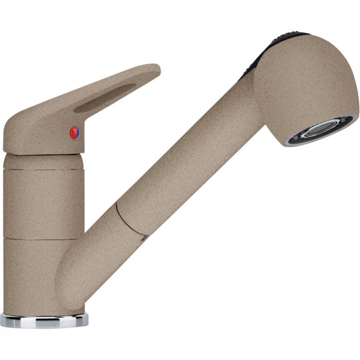 Bateria zlewozmywakowa stojąca FRANKE Prince II Pull-Out Spray cappuccino z wyciąganą wylewką | 1150470666
