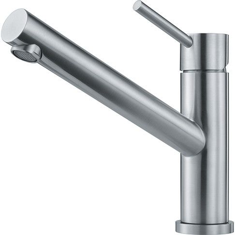Bateria zlewozmywakowa stojąca FRANKE Orbit 1-uchwytowa 1-otworowa stal szlachetna ze stałą wylewką | 1150569290