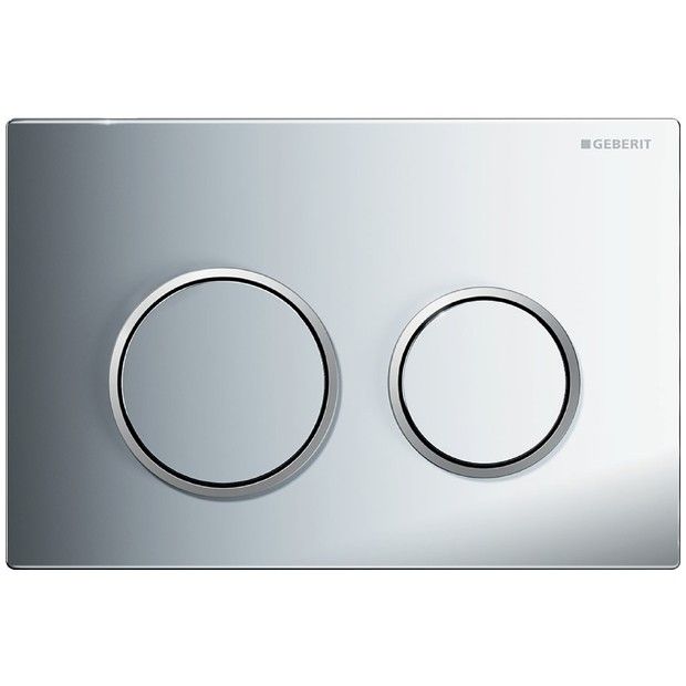 Przycisk uruchamiający przedni/górny do spłuczek UP200 Kappa21 212 x142 x14 mm chromowany błyszczący/chromowany matowy/chromowany błyszczący