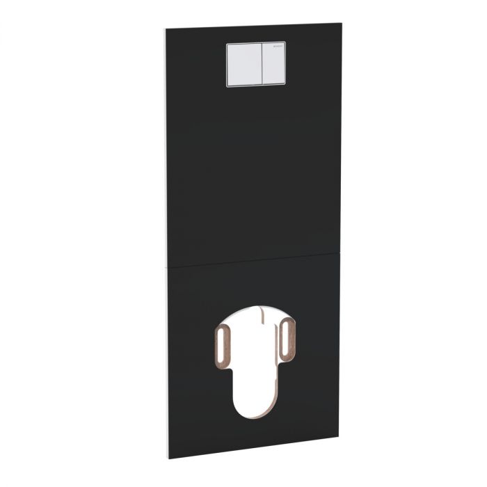 Płyta ozdobna szklana GEBERIT 47.5 x 2 x 10.6 cm czarna