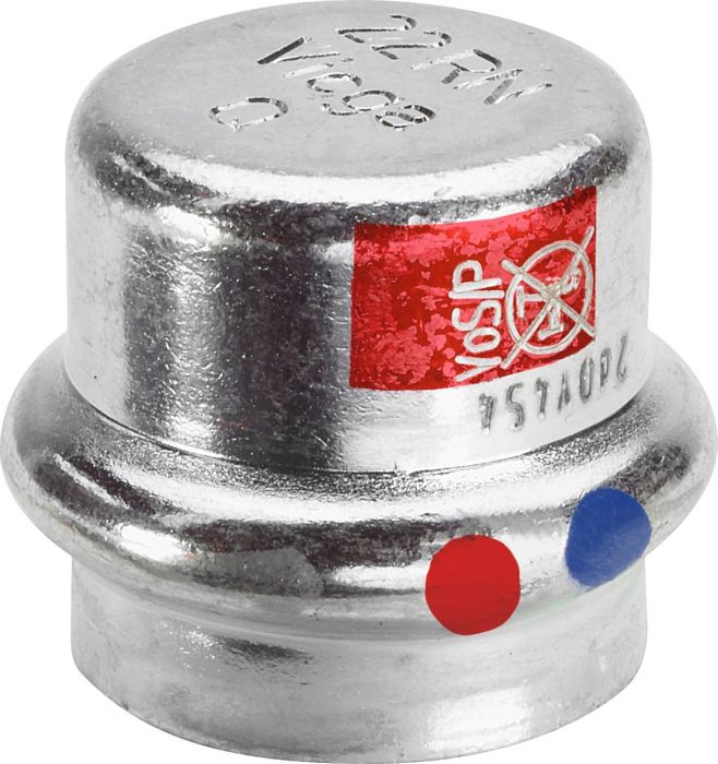 Zaślepka z SC-Contur, labs-frei (odtłuszczone) ze stali niestopowej ocynk 42 mm Prestabo 1156LF