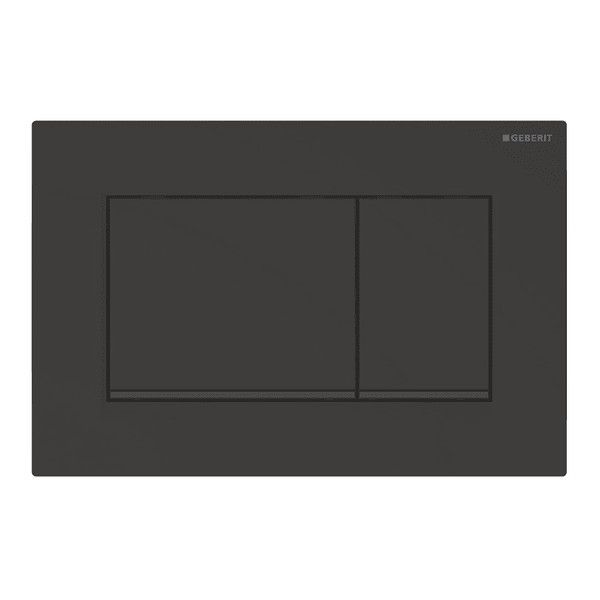 Przycisk uruchamiający przedni Sigma30 246  x 164  x 12 mm z tworzywa sztucznego czarny mat/czarny/czarny mat