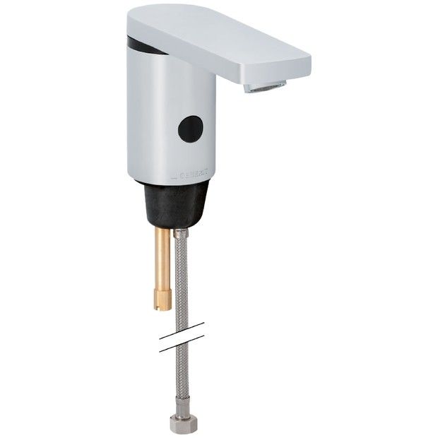 Bateria umywalkowa elektroniczna GEBERIT HyTronic typ 186 chrom błyszczący | 116236211