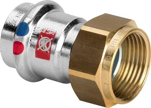 Dwuzłączka przejściowa ze stali ocynk 22 mm x 3/4" GW Prestabo 1163 LF