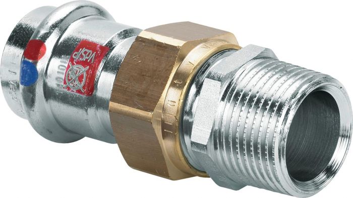 Dwuzłączka przejściowa z SC-Contur ze stali ocynk 35 mm GZ 1 1/4" Prestabo 1165 LF