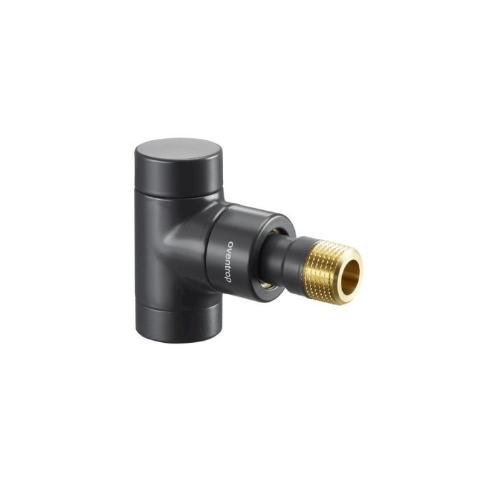 Zawór powrotny kątowy OVENTROP Combi E DN 15 1/2" antracyt | 1166032