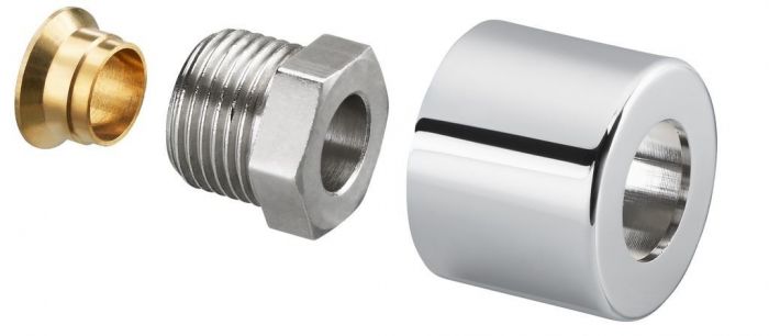 Złączka zaciskowa do rur miedzianych OVENTROP 1/2" x 15 mm | 1169093