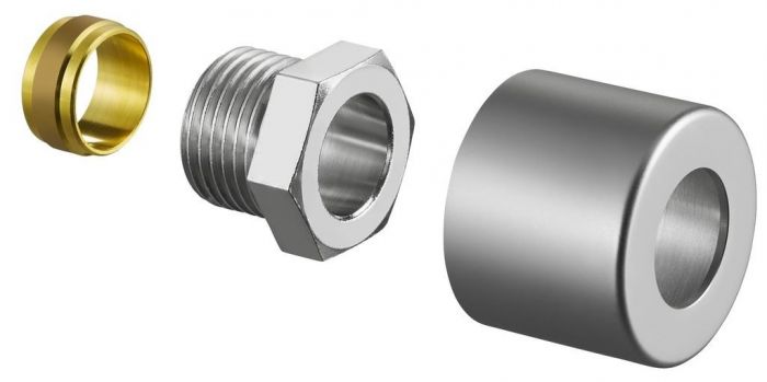 Złączka zaciskowa do rur miedzianych OVENTROP 1/2" x 15 mm  | 1169593