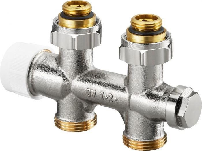 Zawór odcinający proste do instalacji 1 lub 2-rurowej OVENTROP Multiblock T 1/2" x 3/4" GZ | 1184033