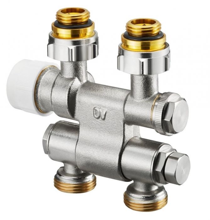 Przyłącze do instalacji 1 lub 2-rurowej OVENTROP Multiblock TFU G1/2"GZ x 3/4"GZ  | 1184035