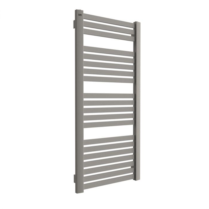 Grzejnik pionowy prosty Nadir DR AD-DR 95/55 447 W 945x 565 x 66 mm 11 platyna mat przyłącze dolne 11 | 10130111201111