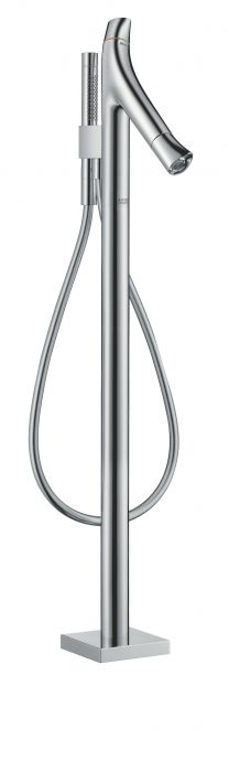 Bateria wannowa wolnostojąca termostatyczna HANSGROHE Axor Starck Organic 2-uchwytowa chrom | 12016000