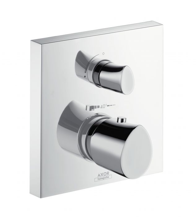 Bateria prysznicowa montaż ścienny termostatyczna HANSGROHE Axor Starck Organic chrom | 12716000