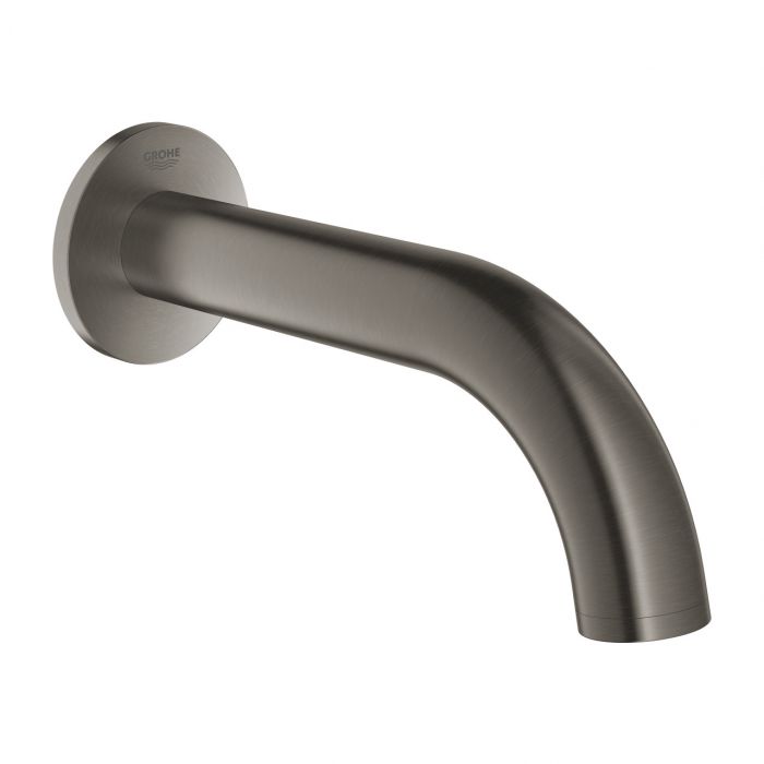 Wylewka wannowa ścienna GROHE Atrio 1-otworowa mosiężna brushed hard graphite | 13139AL3