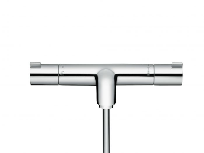 Bateria wannowa ścienna termostatyczna HANSGROHE Ecostat 2-uchwytowa chrom | 13201000