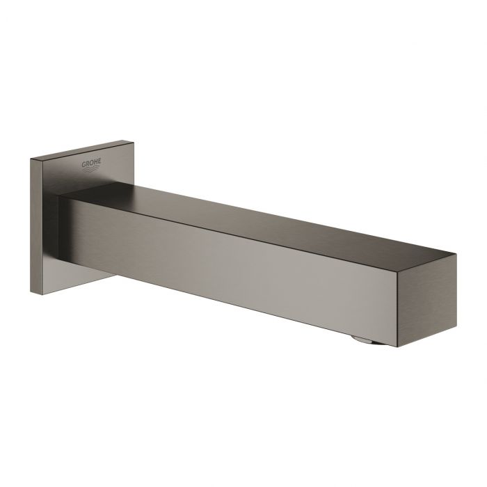 Wylewka wannowa ścienna GROHE Eurocube 1-otworowa mosiężna brushed hard graphite | 13303AL0