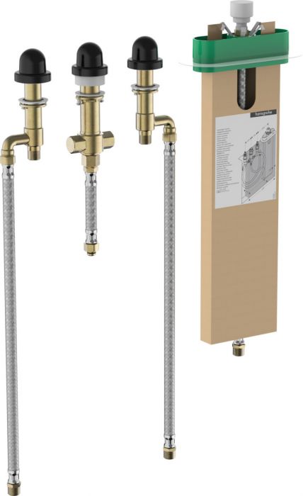 Zestaw podstawowy do 4-otworowej baterii wannowej minimalna szerokość brzegu wanny: 100 mm HANSGROHE | 13440180