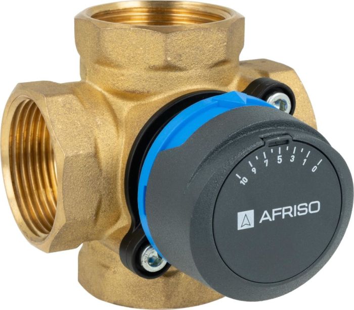 Zawór mieszający 4-drogowy, obrotowy AFRISO ARV 485 ProClick DN 32 1 1/4" Kvs 18 m3/h