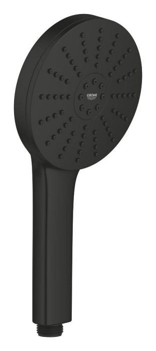 Słuchawka prysznicowa 3-strumieniowa GROHE Vitalio Joy 120 WS7 czarna  | 1348632430