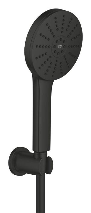 Zestaw prysznicowy 3-strumieniowy GROHE Vitalio Joy 120 WS7 czarny  | 1348652430