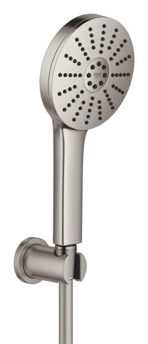 Zestaw prysznicowy strumieniowy GROHE Vitalio Joy 120 WS7 stal szczotkowana  | 134865DC00