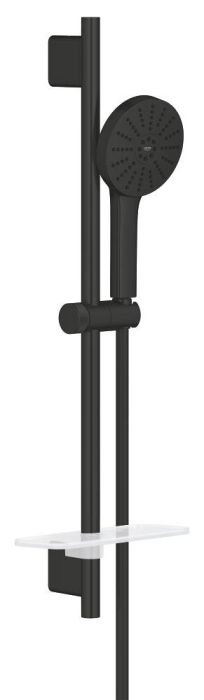 Zestaw prysznicowy 3-strumieniowy GROHE Vitalio Joy 120 czarny  | 1348662430