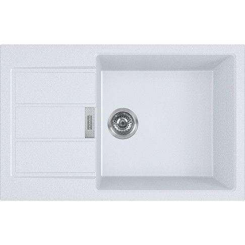 Zlewozmywak 1-komorowy z ociekaczem FRANKE Sirius 2.0 S2D 611-78 XL 780 x 500 mm | 1430618580