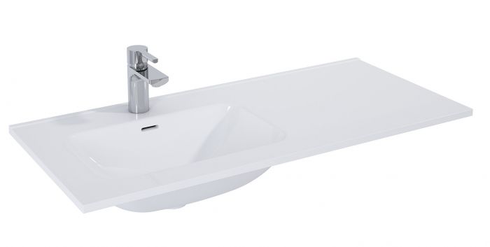 Umywalka ceramiczna ROCA Skappa 1010 x 466 x 18 mm ceram white | RE041004068060