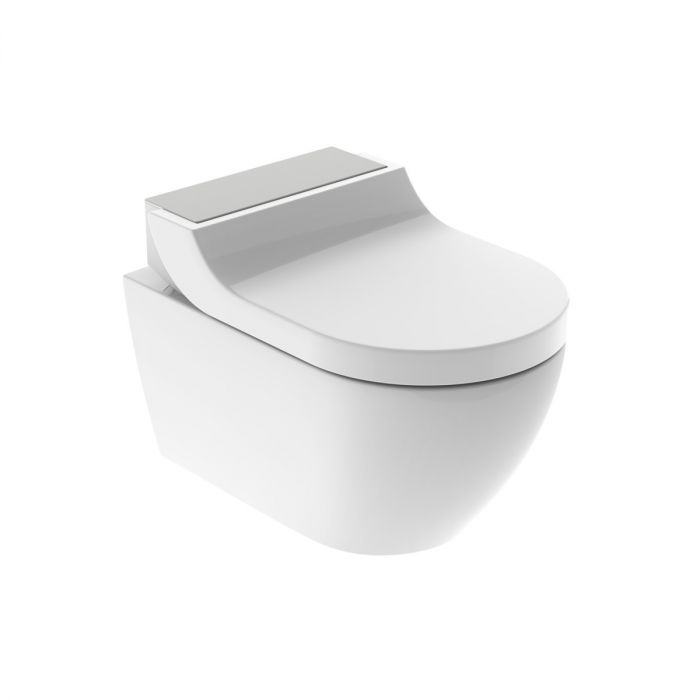 AquaClean Tuma Comfort urządzenie WC stal nierdzewna szczotkowana 36 x 55.3 x 34 cm z funkcją higieny intymnej