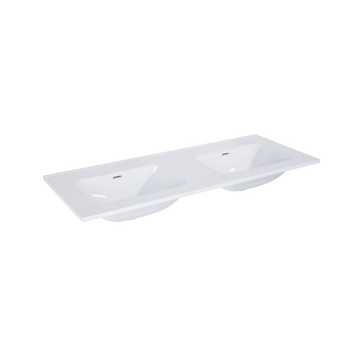 Umywalka ceramiczna ROCA Skappa DUO bez otworu 1210 x 460 x 18 mm white | RE041200068060