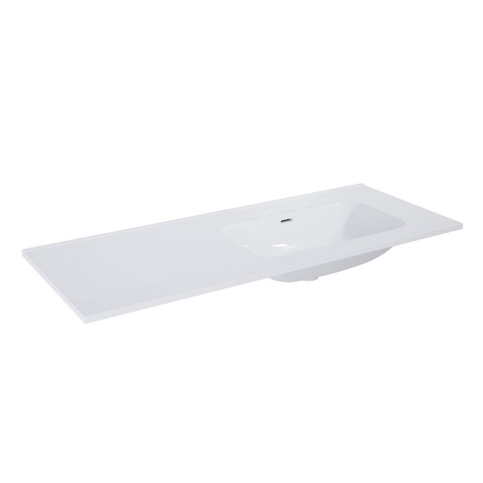 Umywalka ceramiczna ROCA Skappa bez otworu 1210 x 464 x 18 mm white | RE041202168060