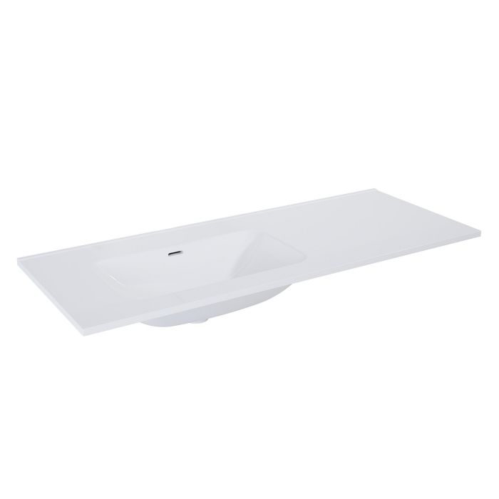 Umywalka ceramiczna ROCA Skappa bez otworu 1210 x 464 x 18 mm white | RE041201168060