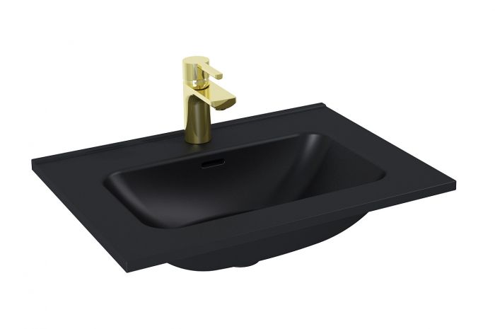 Umywalka ceramiczna ROCA SKAPPA 60 meblowa 610 x 460 x 18 mm black matt | RE040603067160