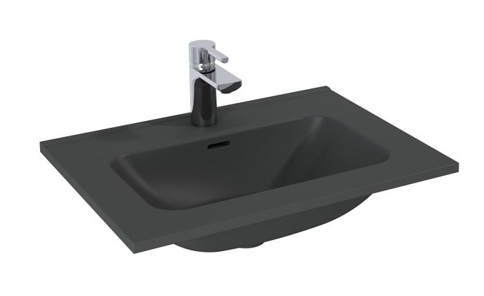 Umywalka ceramiczna ROCA SKAPPA 60 meblowa 610 x 460 x 18 mm anthracite matt | RE040603066010