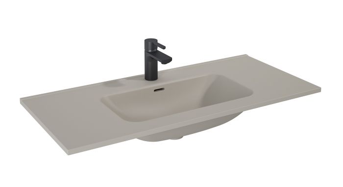 Umywalka ceramiczna ROCA Skappa 1010 x 460 x 18 mm fume matt | RE041003067020