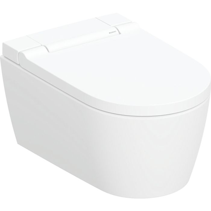 Urządzenie WC GEBERIT AquaClean Sela wirowe 37.5 x 57 x 40 cm biały matowy z funkcją higieny intymnej, panel dekoracyjny biały matowy