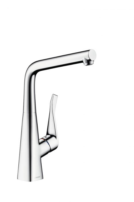 Bateria kuchenna  stojąca HANSGROHE Metris 1-otworowa stal szlachetna  | 14822800