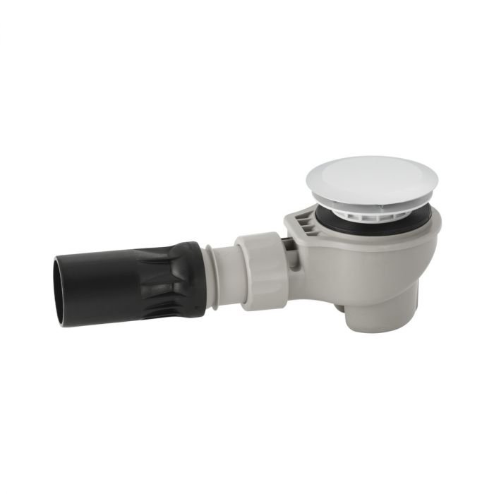 Zestaw odpływowy brodzikowy kompletny GEBERIT Uniflex z tworzywa sztucznego d62 mm chrom błyszczący z pokrywą  | 150686211