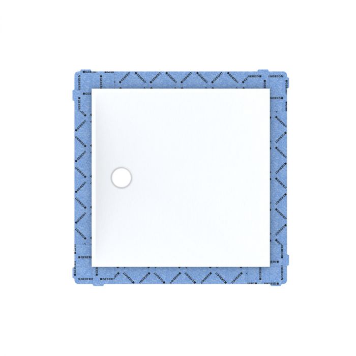 Panel prysznicowy do natrysków bezbrodzikowych ceramiczny kwadratowy 90 x 90 x 0.45 cm GEBERIT Setaplano | 154270111
