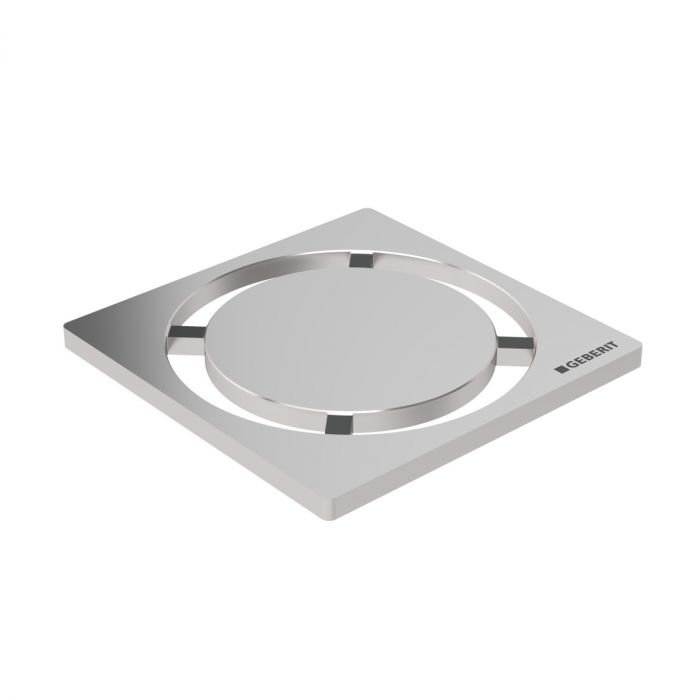 Kratka do wpustu podłogowego natrysków Circle GEBERIT stal nierdzewna 80 mm | 154311001