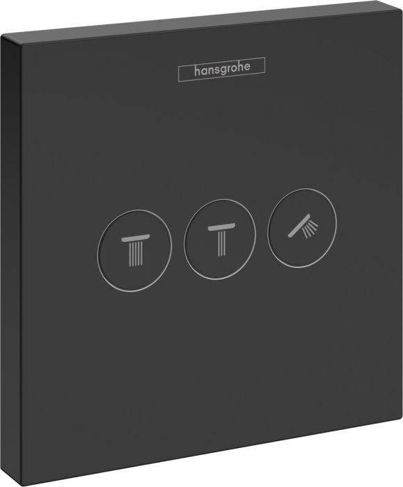 Bateria prysznicowa termostatyczna HANSGROHE ShowerSelect czarny mat | 15764670