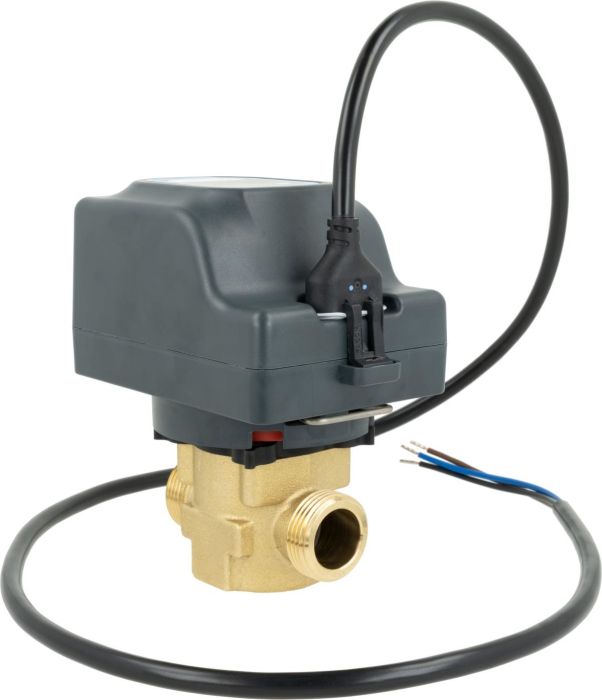 Zawór strefowy 2-drogowy AFRISO AZV 442 GZ 3/4" 230 V Kvs 10 m3/h normalnie zamknięty